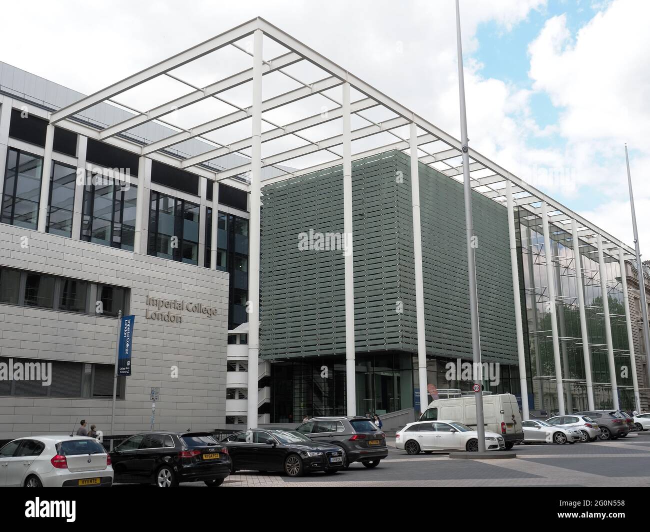 Vue de l'Imperial College of Science, Technology and Medicine dans Exhibition Road South Kensington à Londres Banque D'Images