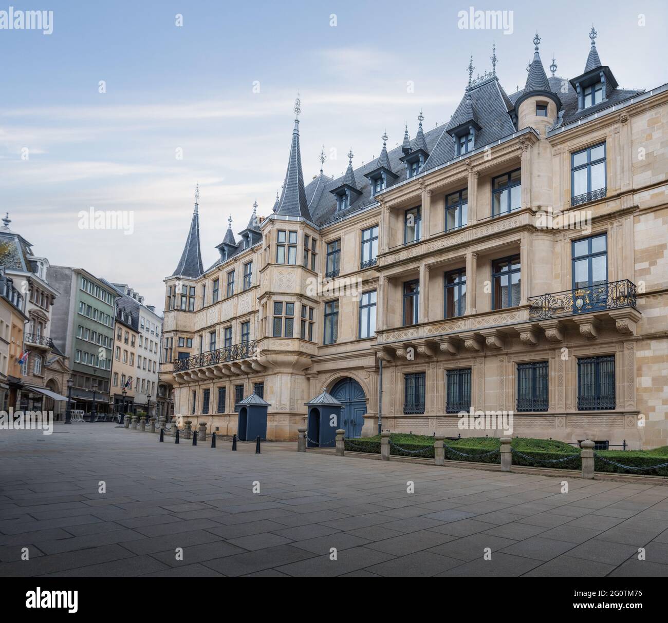 Palais grand-ducal - ville de Luxembourg, Luxembourg Banque D'Images