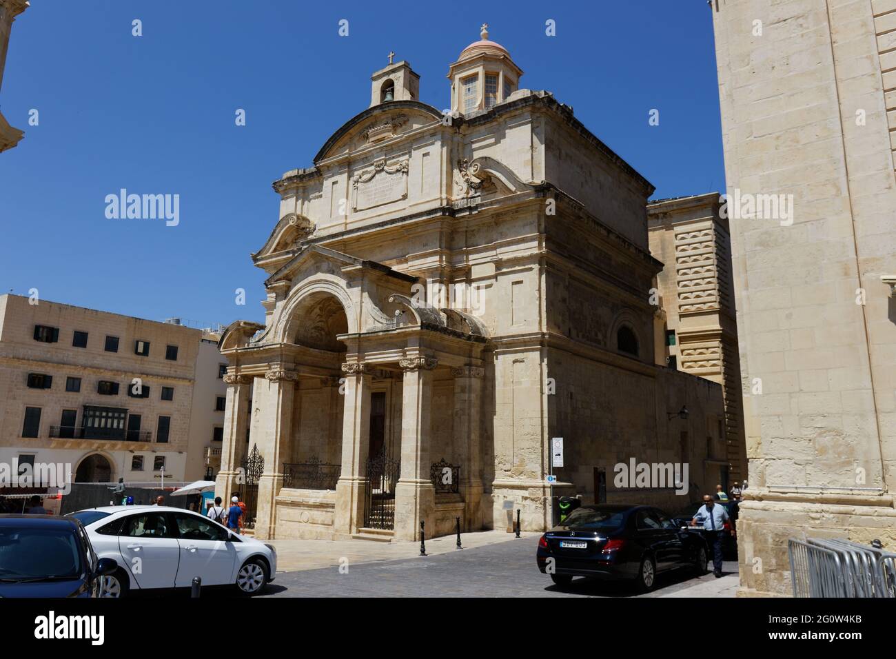 Église Sainte-Catherine d'Italie Banque D'Images