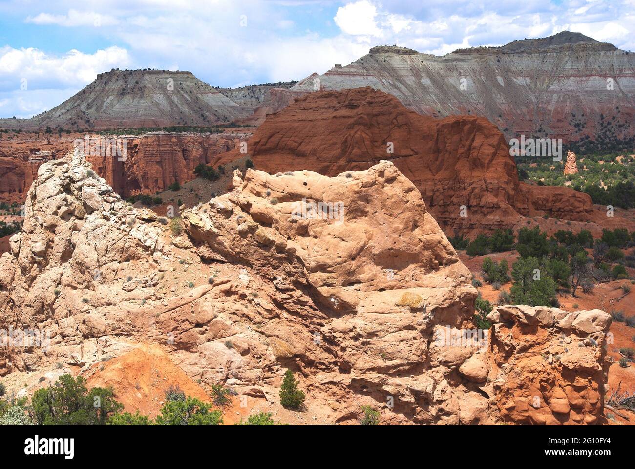 Parc national de KODACHROME Basin, Utah, États-Unis Banque D'Images