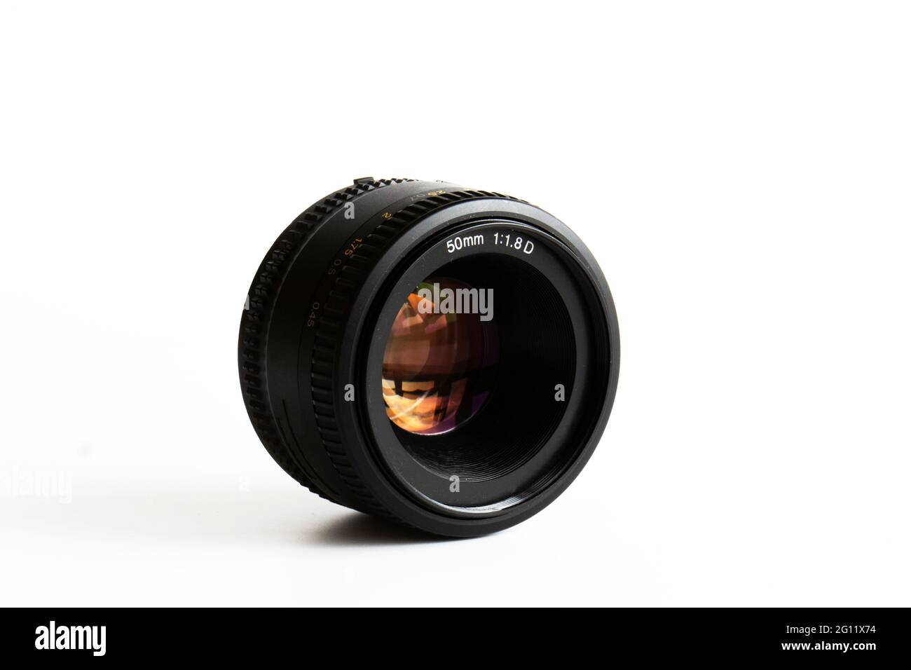 objectif 50 mm pour des prises de vue professionnelles Banque D'Images