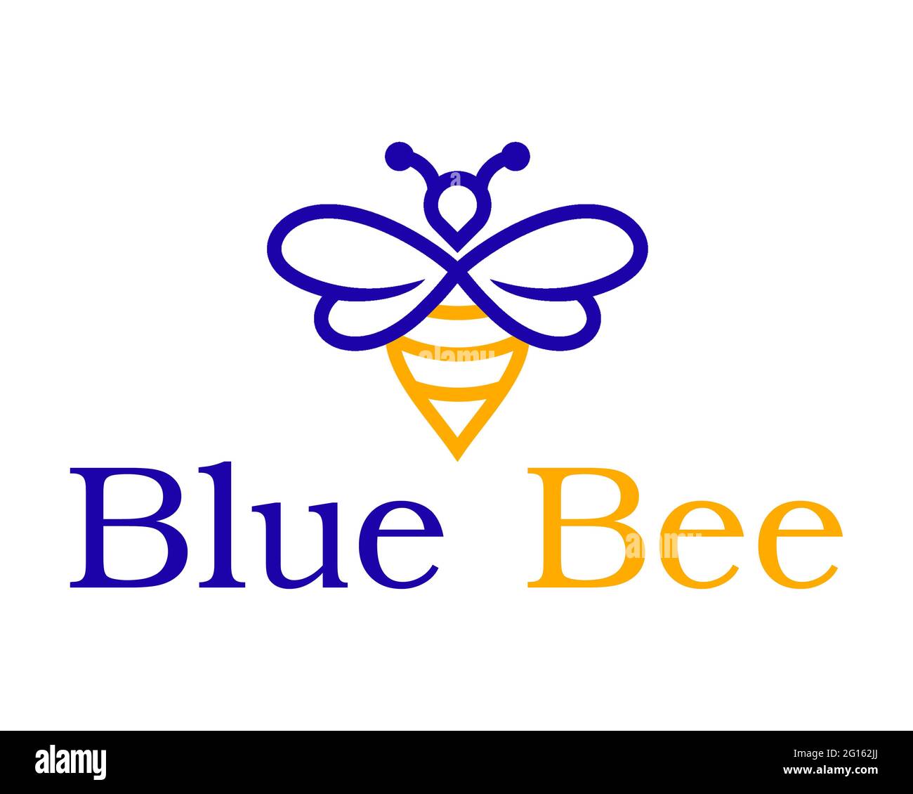 Logo abstrait Design pour l'immobilier et d'autres types de logo Banque D'Images