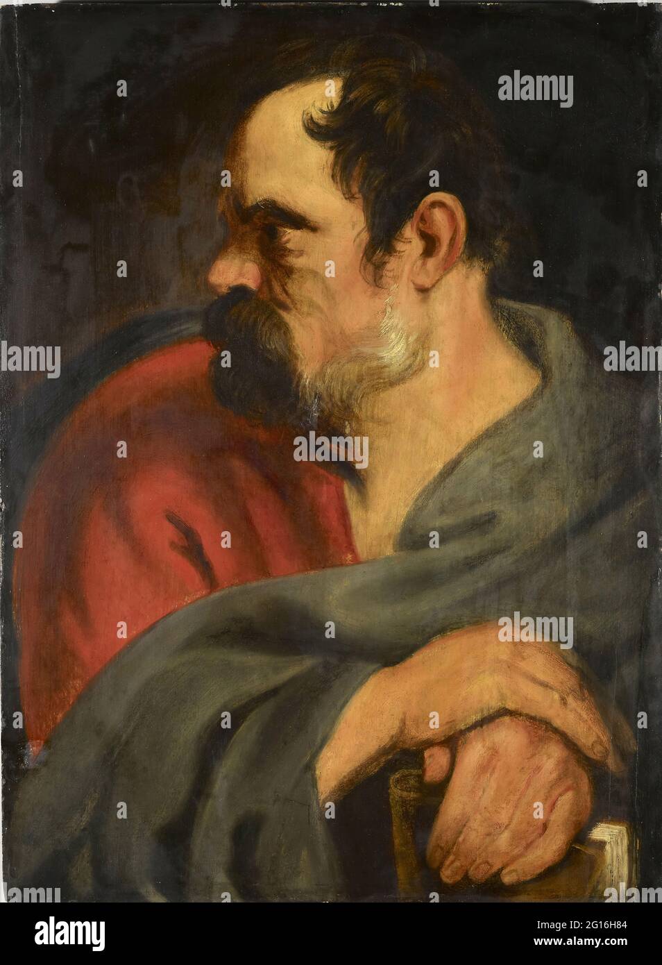 Anton Van Dyck - Saint Matthias Banque D'Images