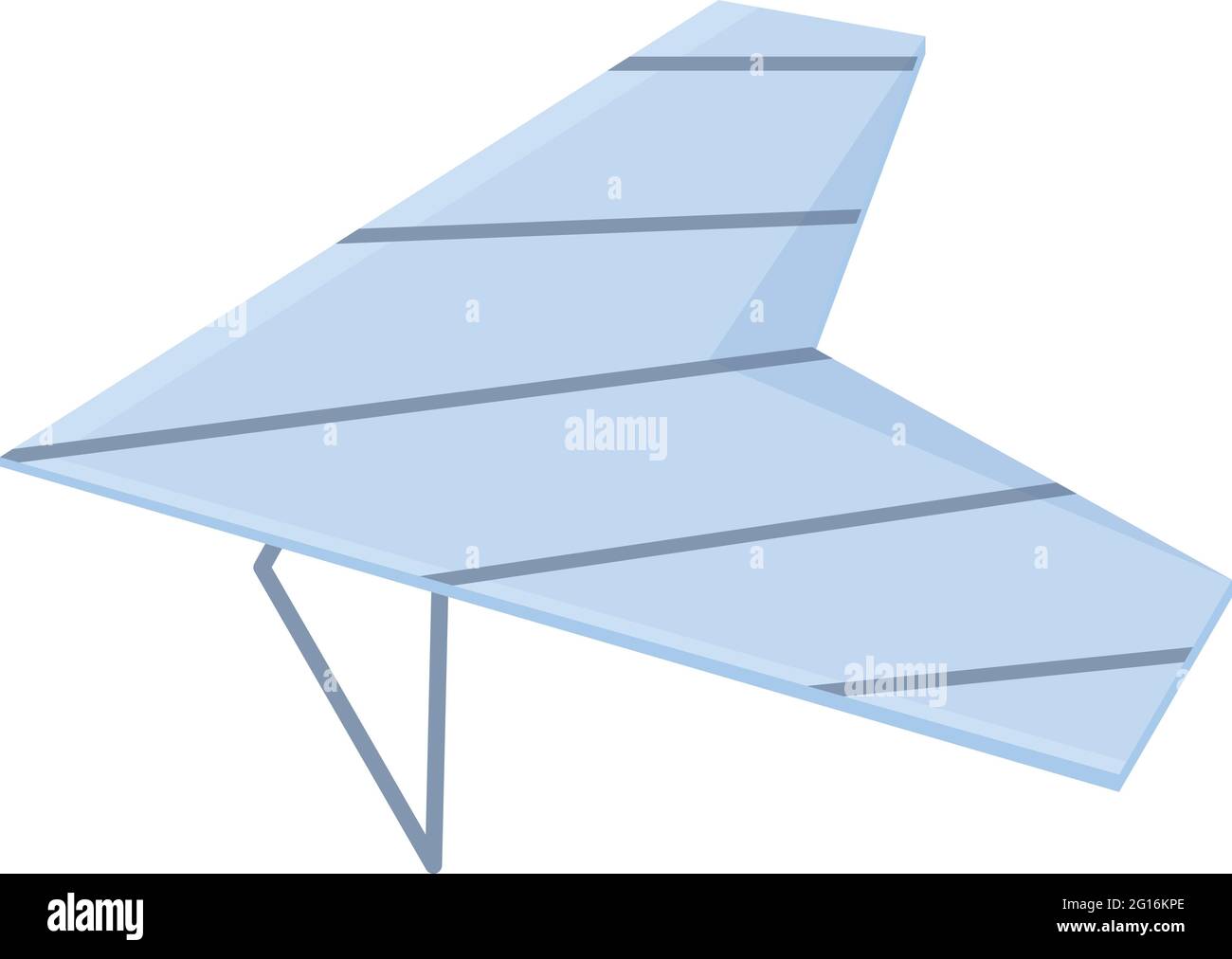 Suspendre l'icône du planeur. Dessin animé de Hang glider vecteur icône pour la conception de Web isolé sur fond blanc Illustration de Vecteur