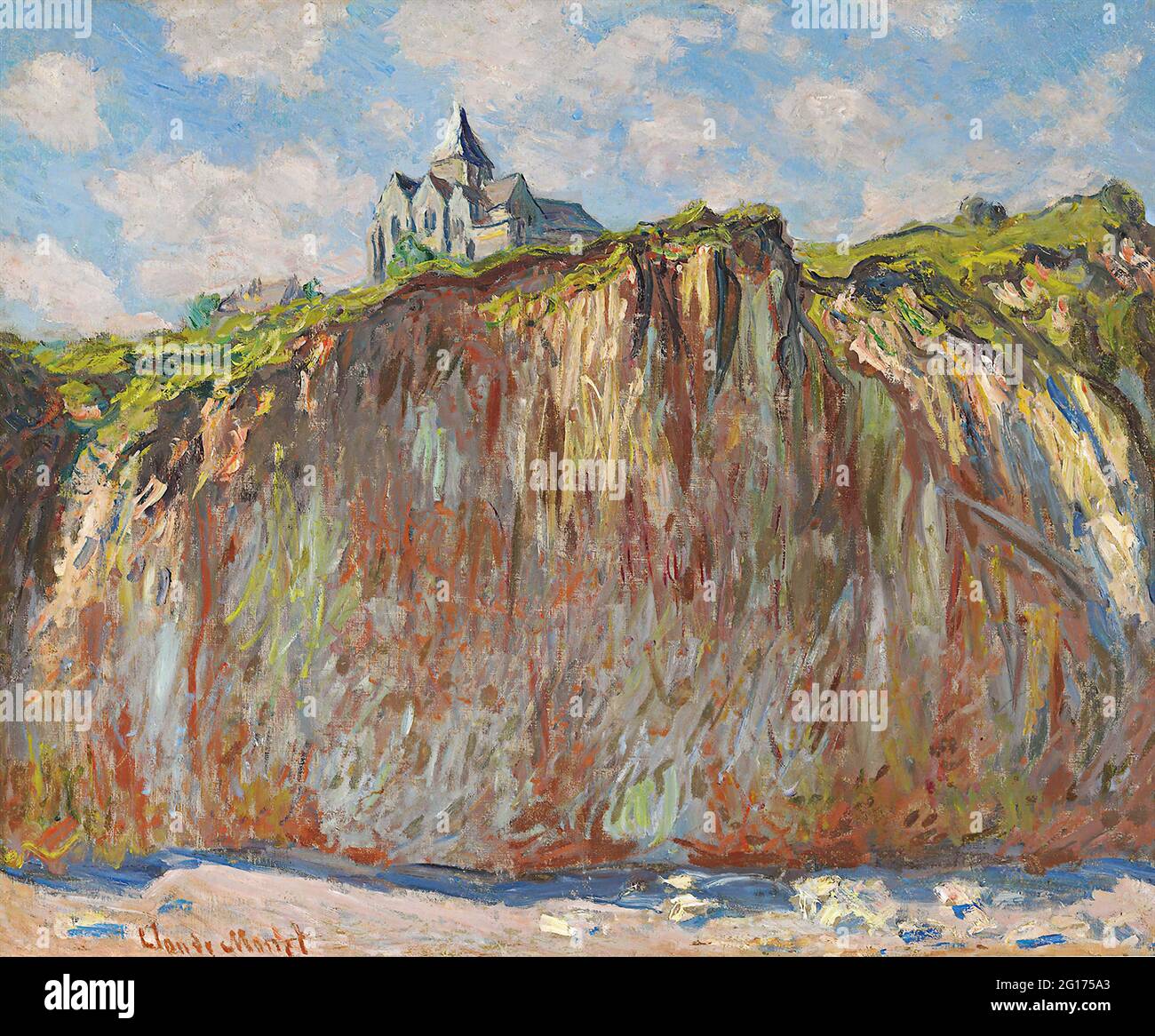 Claude Monet - Glise de Varengeville effet Matinal Banque D'Images
