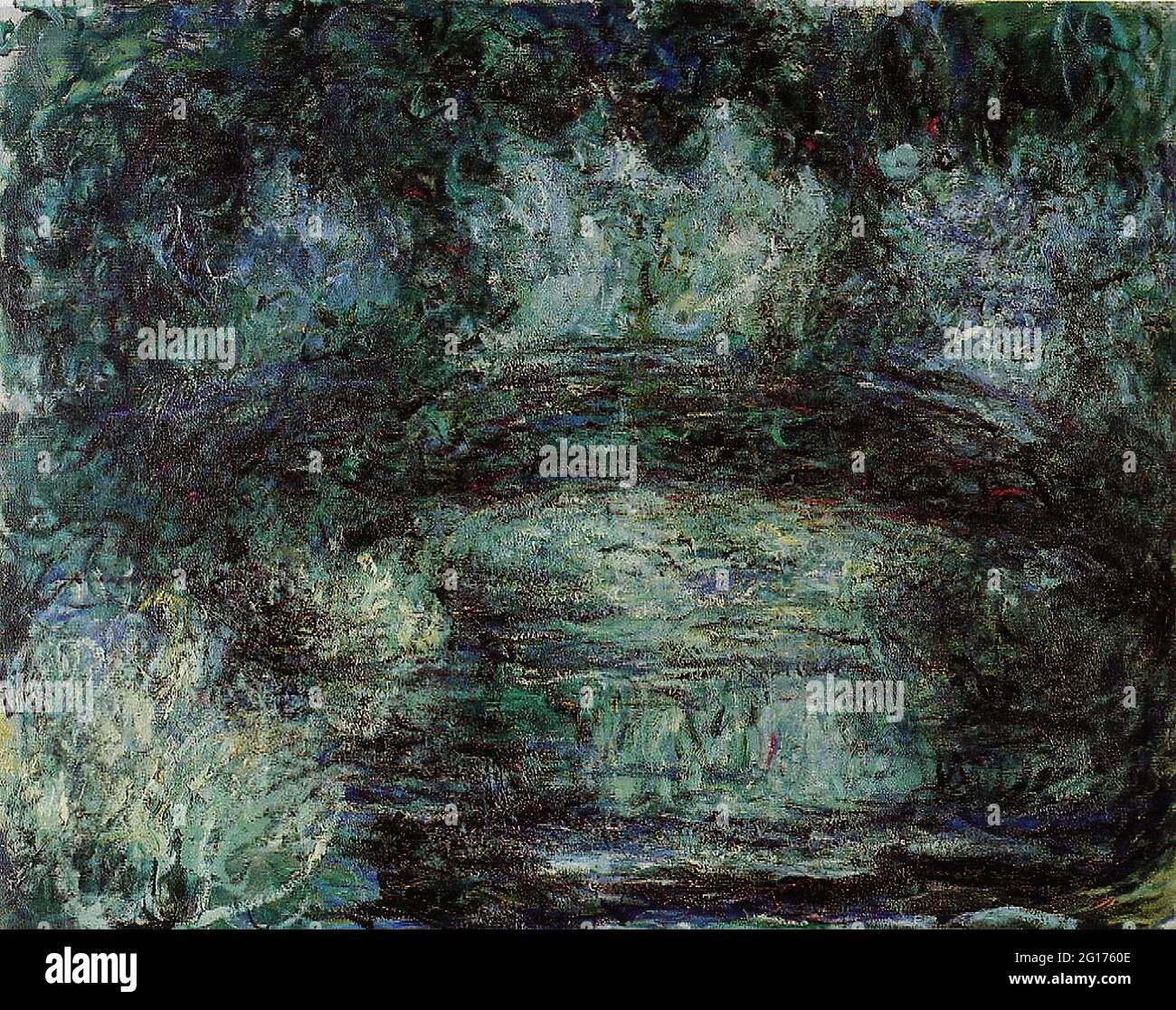 Claude Monet - Pont japonais 2 Banque D'Images