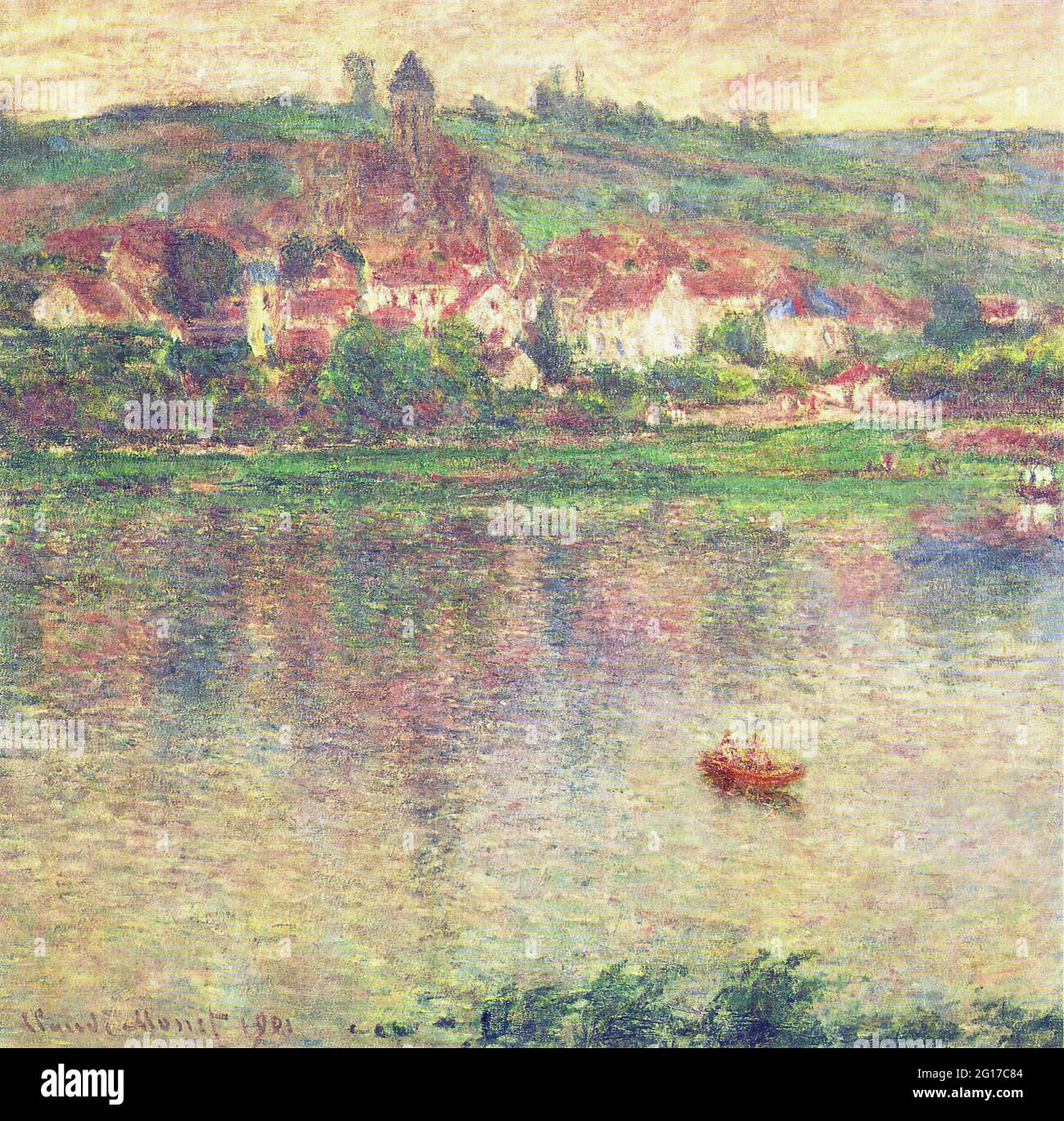Claude monet vetheuil 1901 Banque de photographies et d’images à haute ...