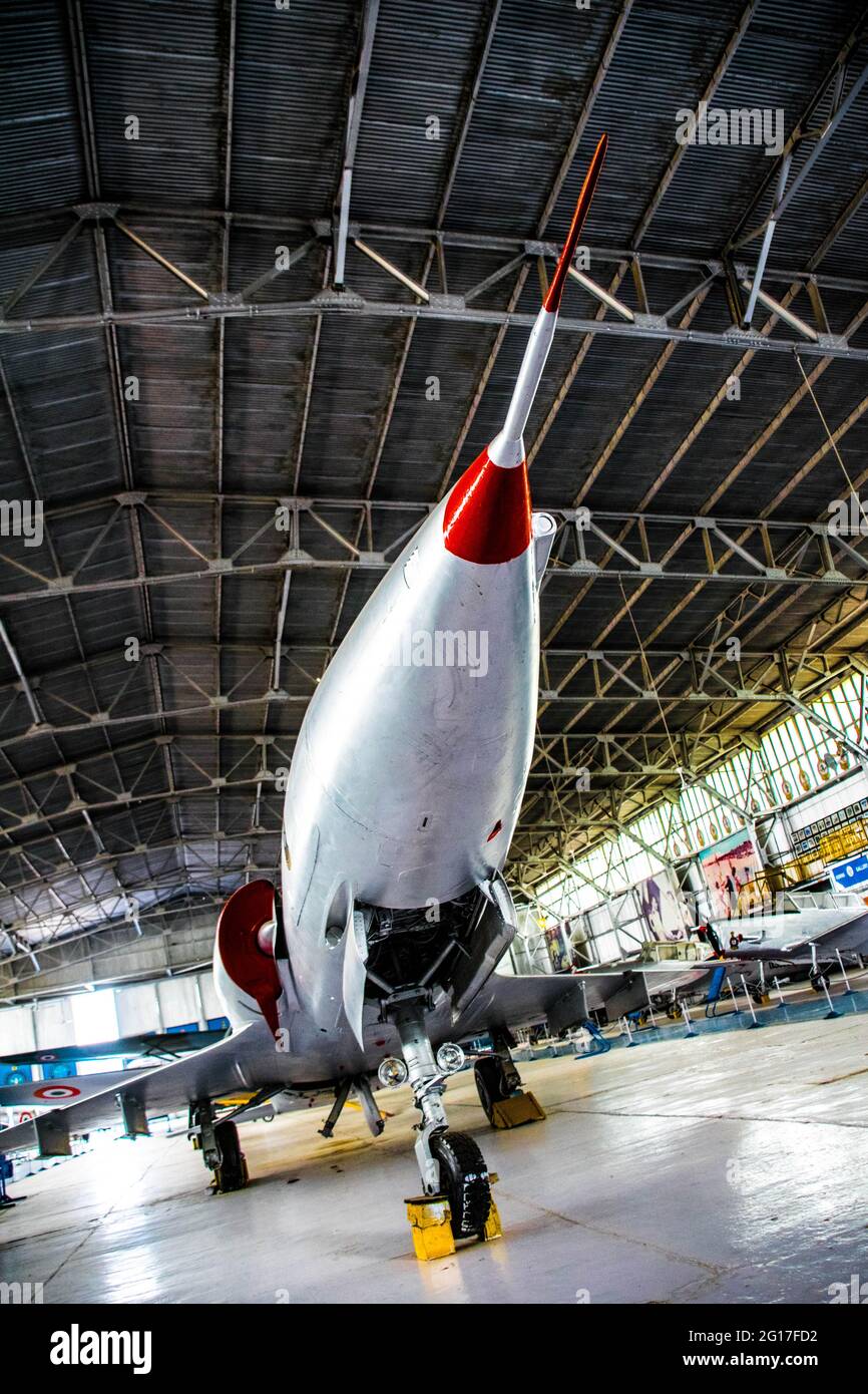 Le Musée de l'Armée de l'air indienne, Palam, est le musée de l'Armée de l'air indienne, et est situé à la station de l'Armée de l'air de Palam à Delhi, en Inde. Banque D'Images