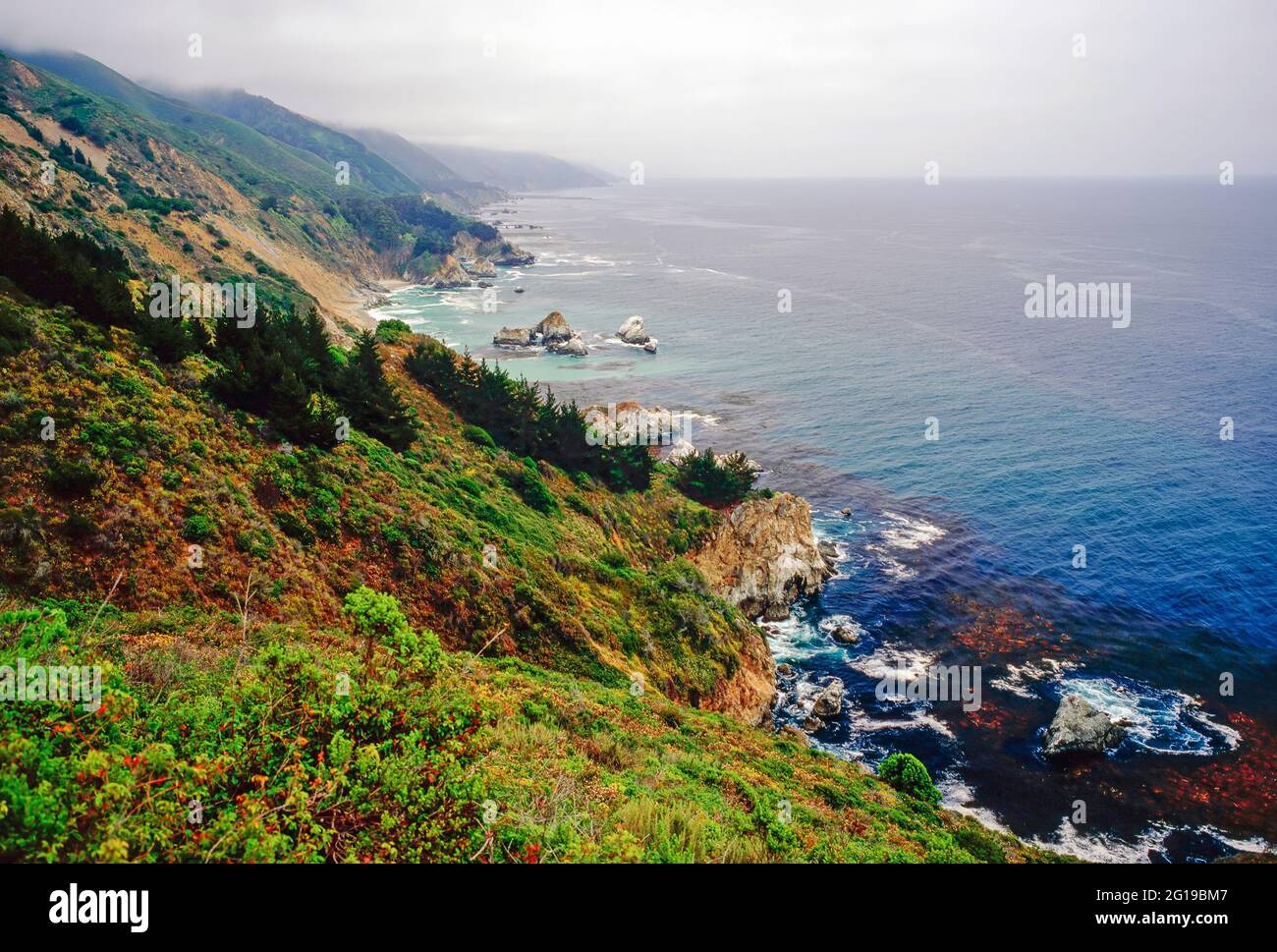 Big Sur, Californie Banque D'Images