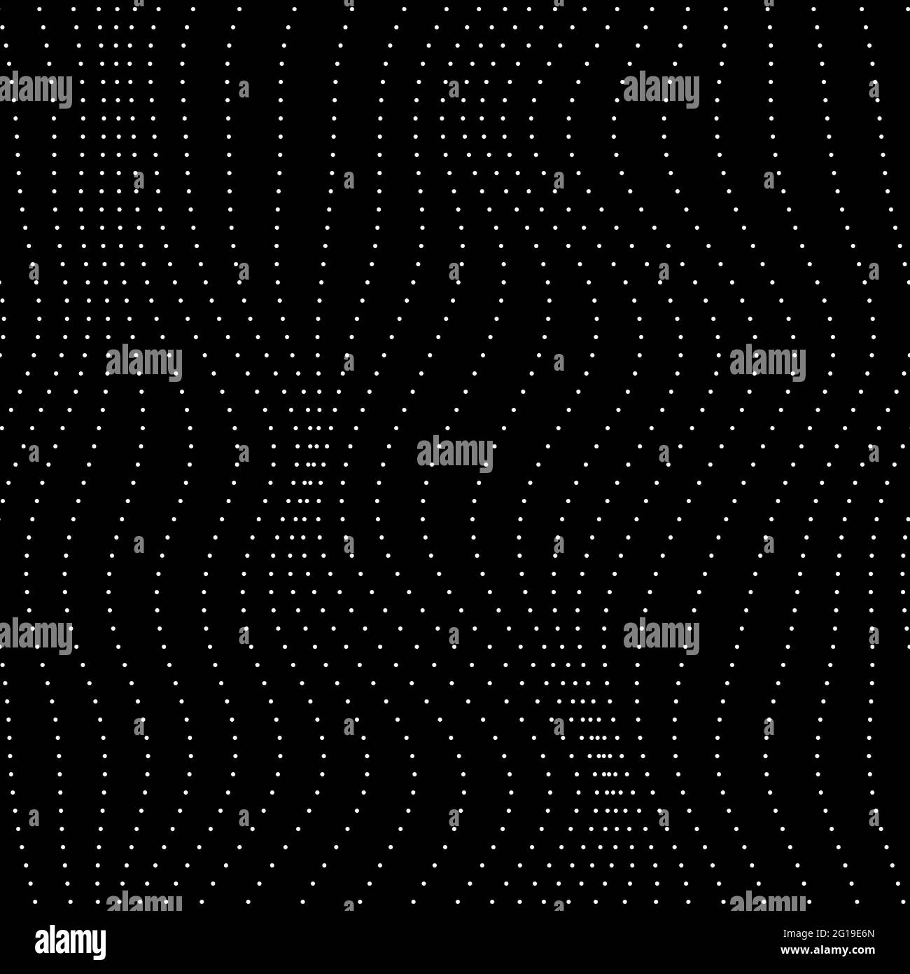 Tableau ondulé sans couture de motifs à points pour l'impression ou le numérique utilisation Banque D'Images