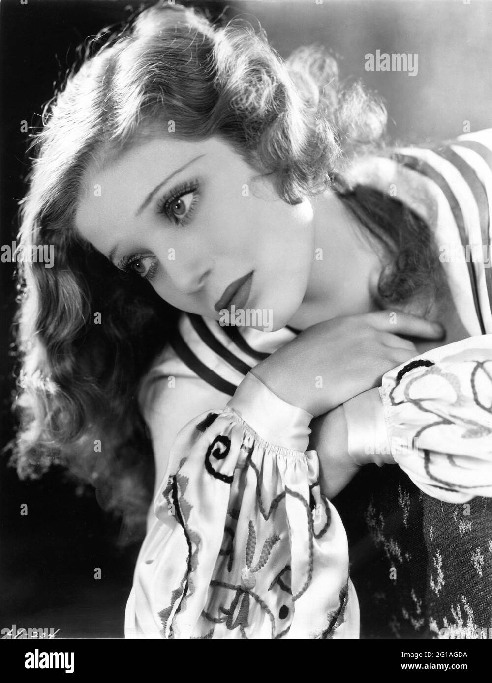 LORETTA YOUNG 1931 Portrait publicitaire pour Warner Bros. - First National Pictures Banque D'Images