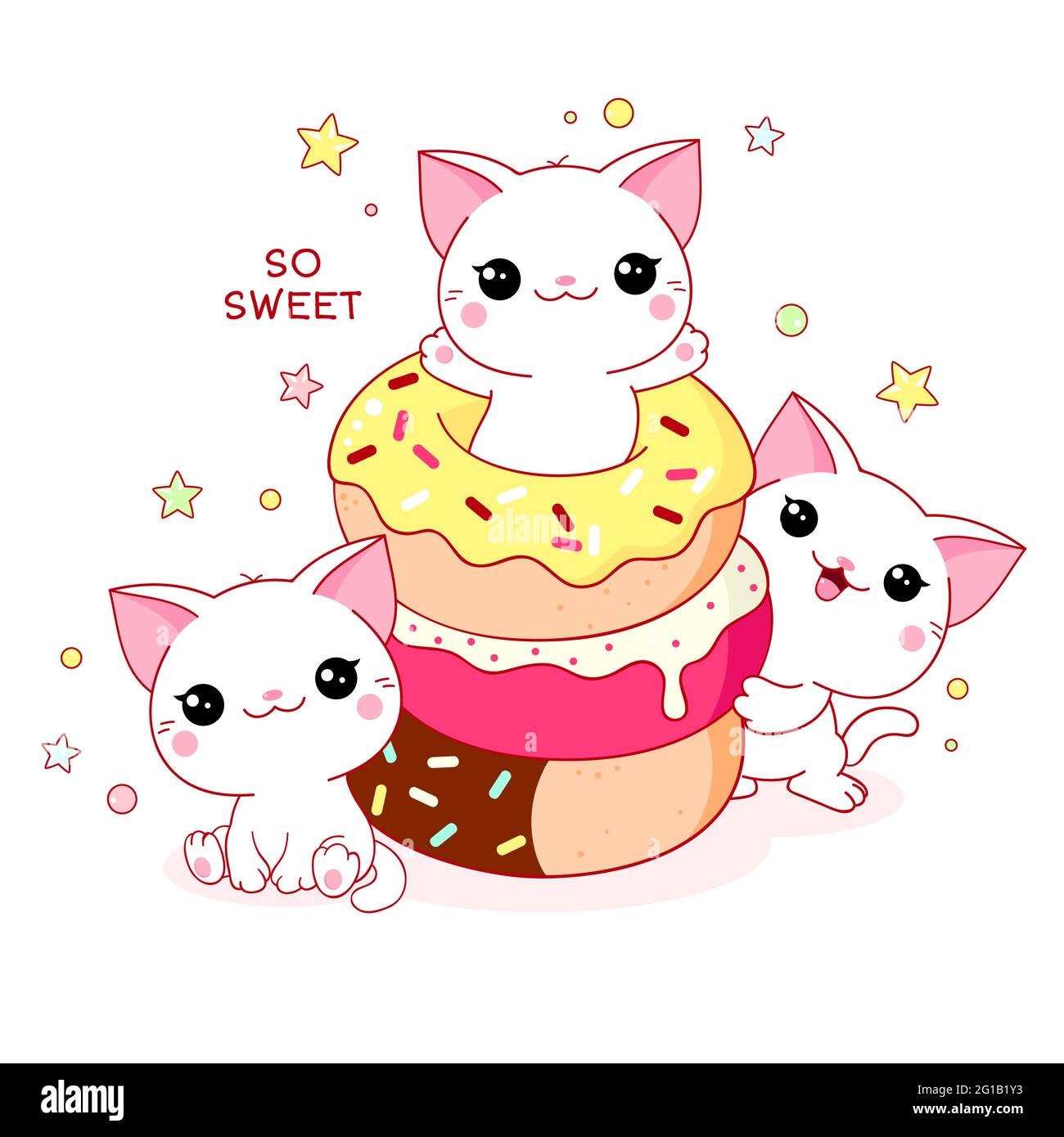 Kawaii Happy Cute Gift Design Banque D Images Vectorielles Alamy Kawaii Happy Cute Gift Design Banque D Images Vectorielles Alamy