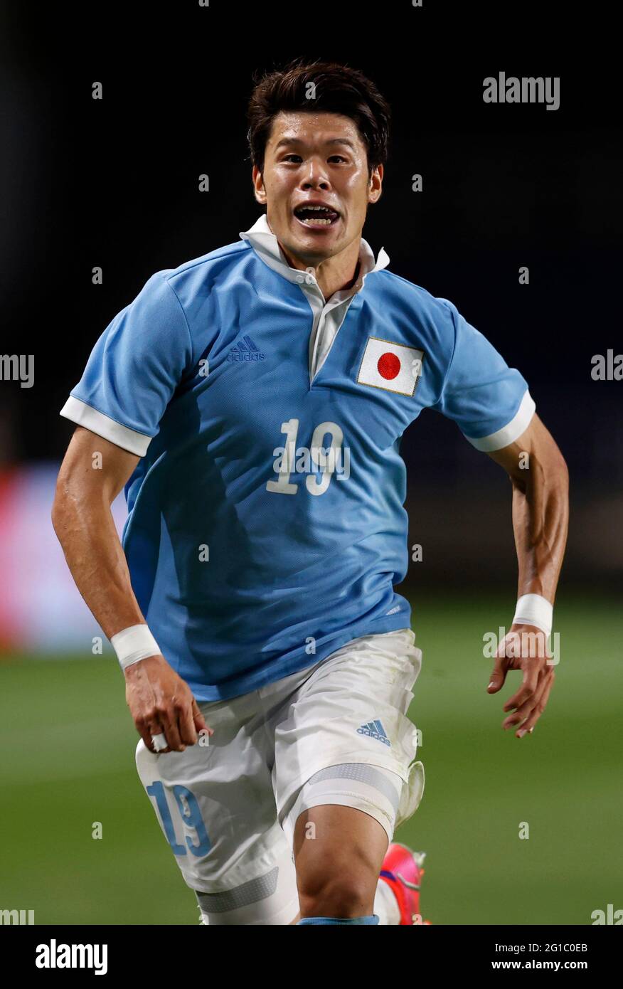 Fukuoka, Japon. 5 juin 2021. Hiroki Sakai (JPN) football : rencontre internationale amicale entre le Japon 6-0 Ghana au stade Best Denki à Fukuoka, Japon . Credit: AFLO/Alay Live News Banque D'Images