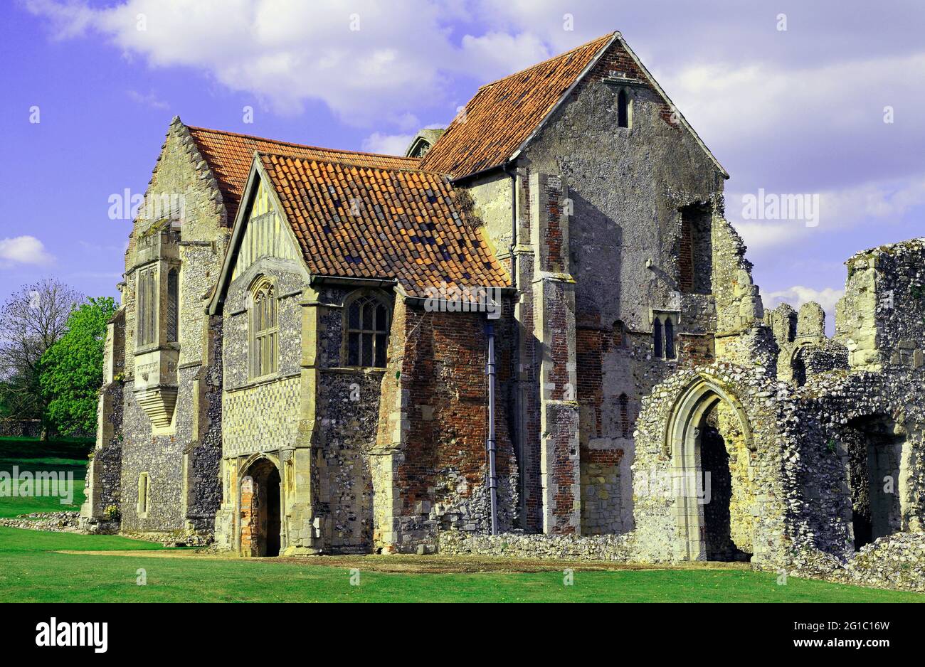 Château d'Acre Priory, Norfolk, Prior's Lodgings Banque D'Images