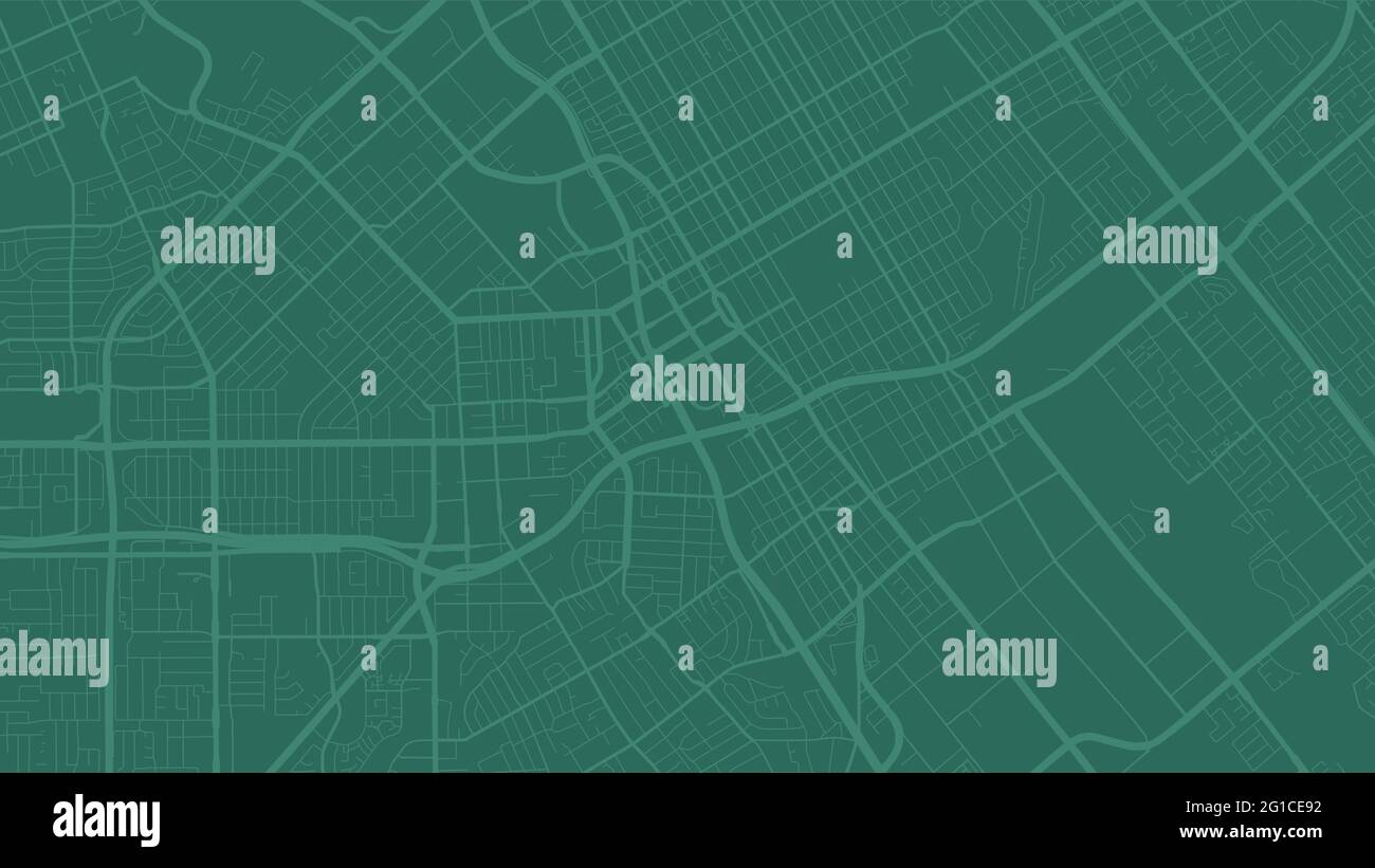 Carte d'arrière-plan vectorielle de la région de San Jose, illustration de la cartographie des rues et de l'eau. Format écran large, design plat numérique streetmap. Illustration de Vecteur