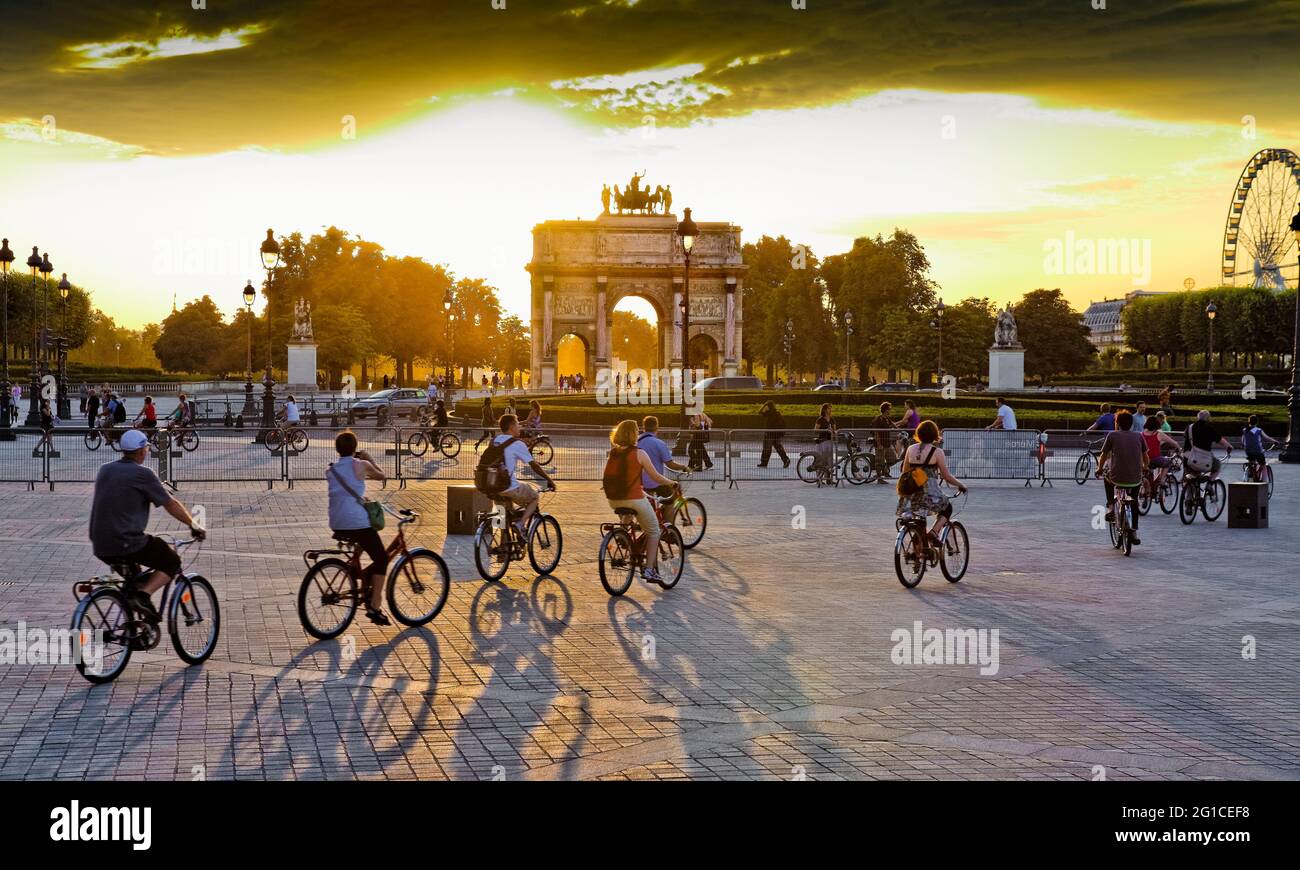 FRANCE. PARIS (75) CARROUSEL DU LOUVRE Banque D'Images