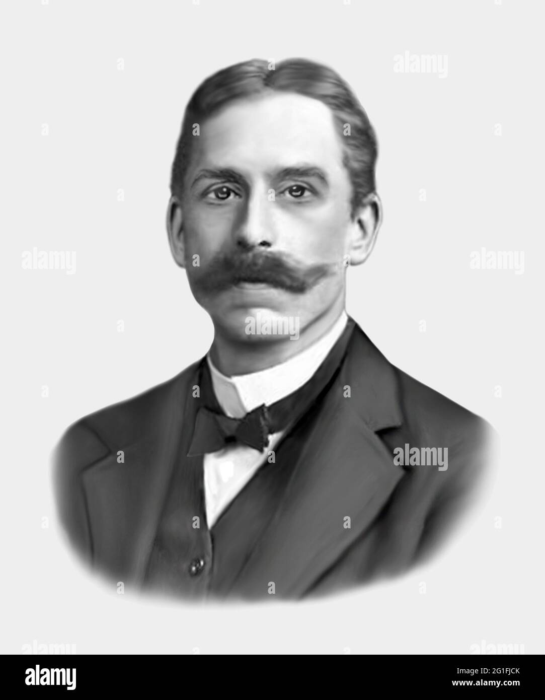Friedrich Paschen 1865-1947 physicien allemand Banque D'Images