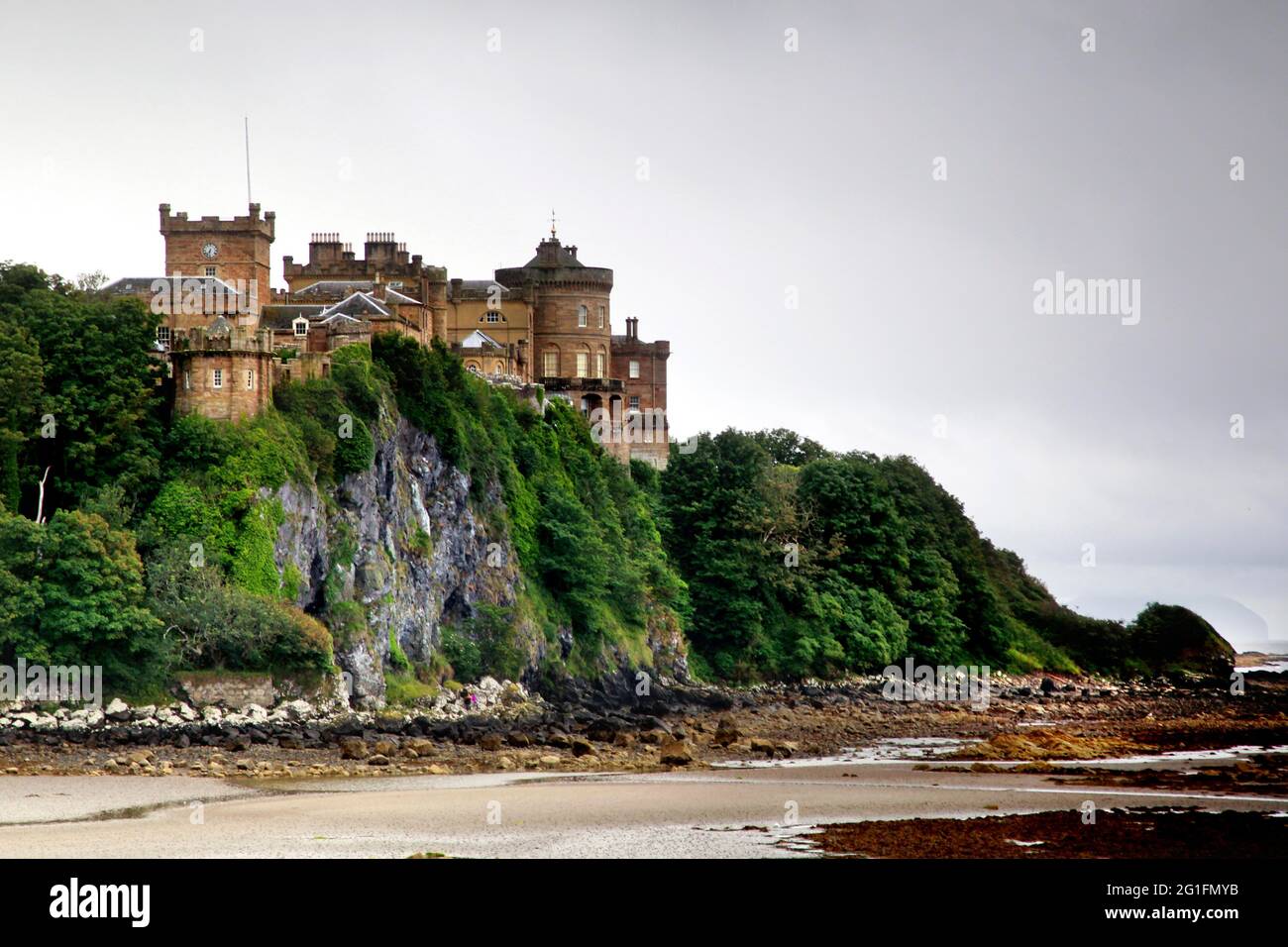 Château de Culzean, Château, Manoir, David Kennedy 10ème comte de Cassillis, falaises d'Ayrshire, Firth de Clyde, National Trust for Scotland, Maybole Banque D'Images