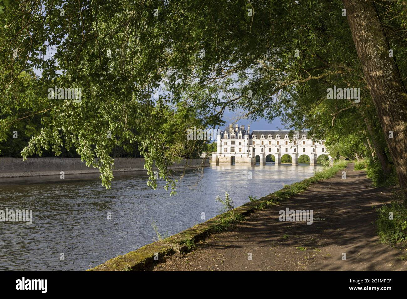 France, Indre et Loire, Francueil, vallée de la Loire classée au patrimoine mondial de l'UNESCO, Chenonceaux, château de Chenonceau Banque D'Images