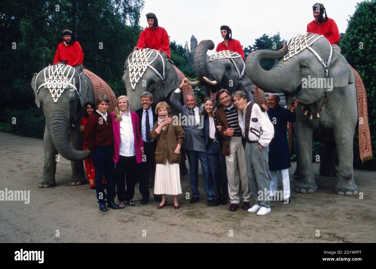 Unsere Hagenbecks , Fernsehserie, Deutschland 1989 - 1994, Szenenfoto Banque D'Images