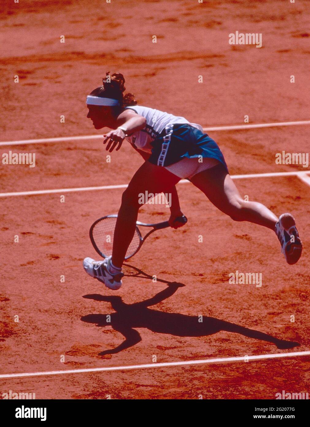 Joueur de tennis suisse Martina Hingis, années 1990 Photo Stock Alamy