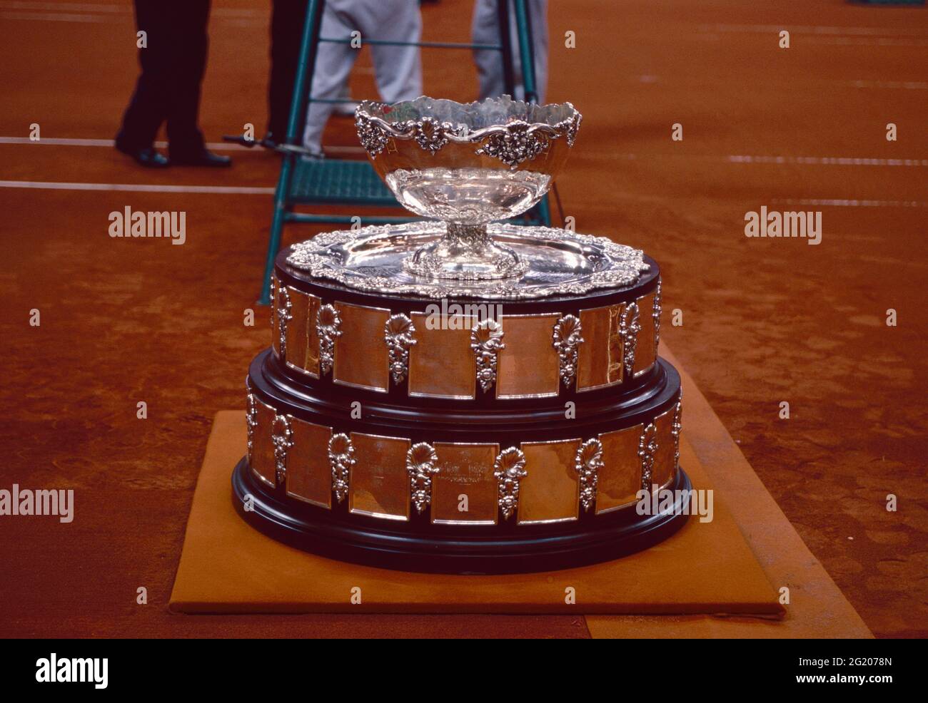 Trophée de tennis de la coupe Davis, 2000 Banque D'Images