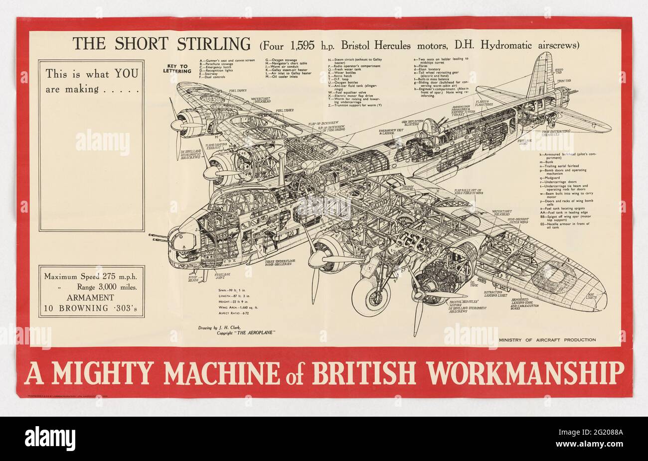 Affiche soviétique de la Seconde Guerre mondiale montrant Adolf Hitler et le nazisme comme chien enchaîné, Union soviétique, 1941. (Imprimé photomécanique par Russian War relief, Inc/Office of War information/RBM Vintage Images) Banque D'Images