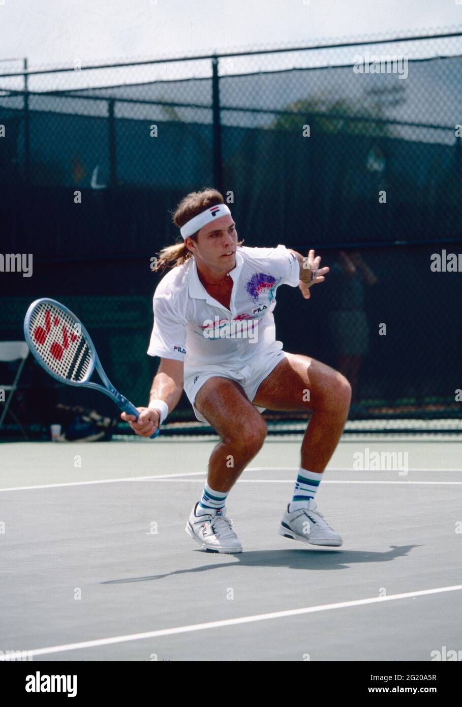 Joueur de tennis vénézuélien Nicolas Pereira, années 1990 Photo Stock -  Alamy