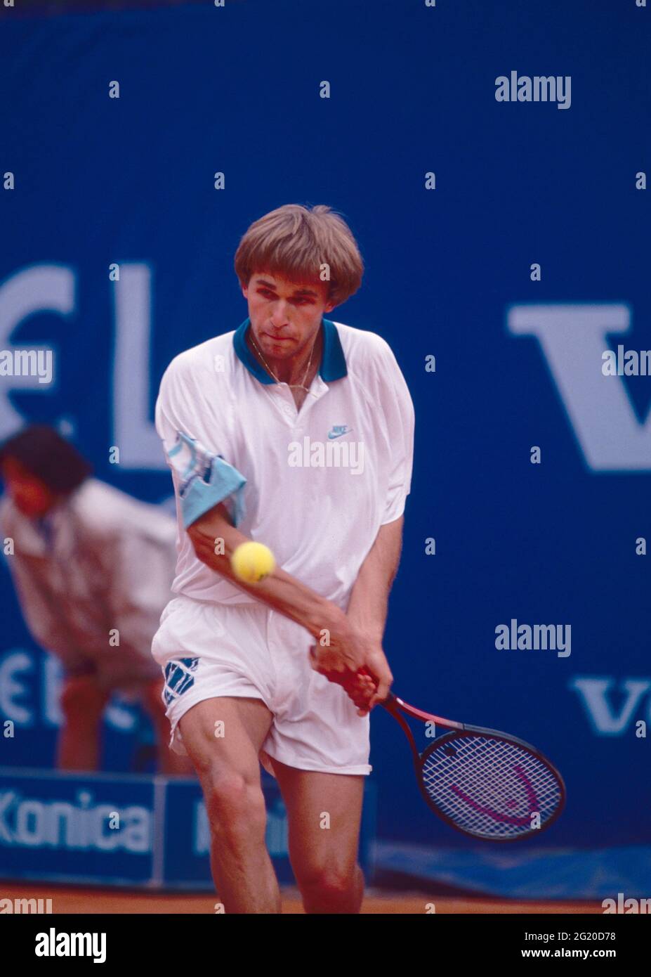 Joueur de tennis russe Andrei Chesnokov, années 1990 Photo Stock - Alamy