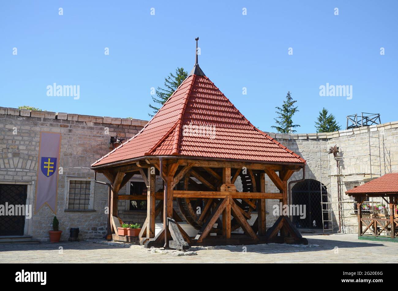 RÉGION DE TERNOPIL, UKRAINE - 27 MAI 2021 - dans les locaux du château de Zbarazh, région de Ternopil, Ukraine occidentale Banque D'Images