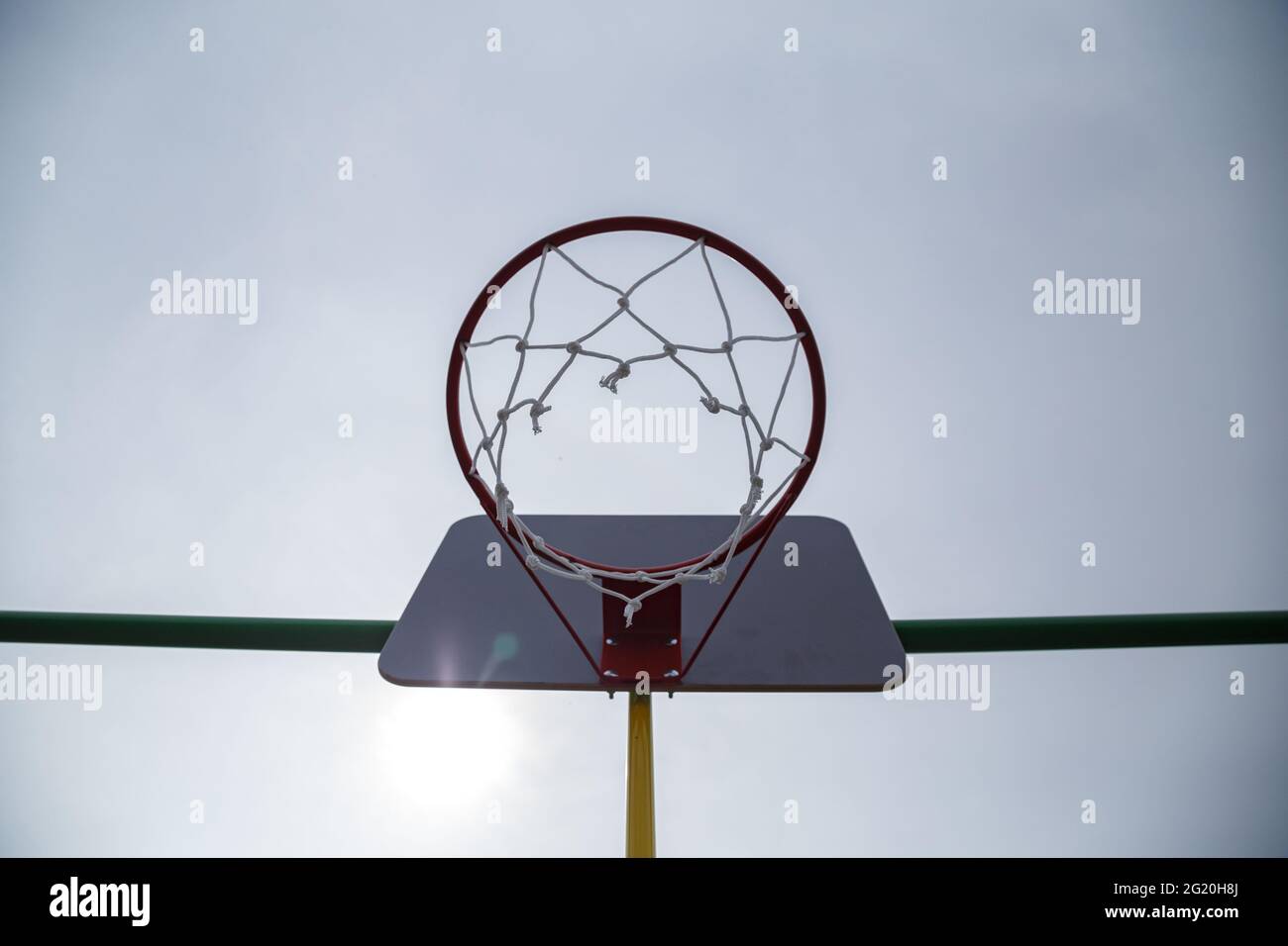 Taille Officielle (45 cm) Basket-Ball Anneau, Filet et Fixat