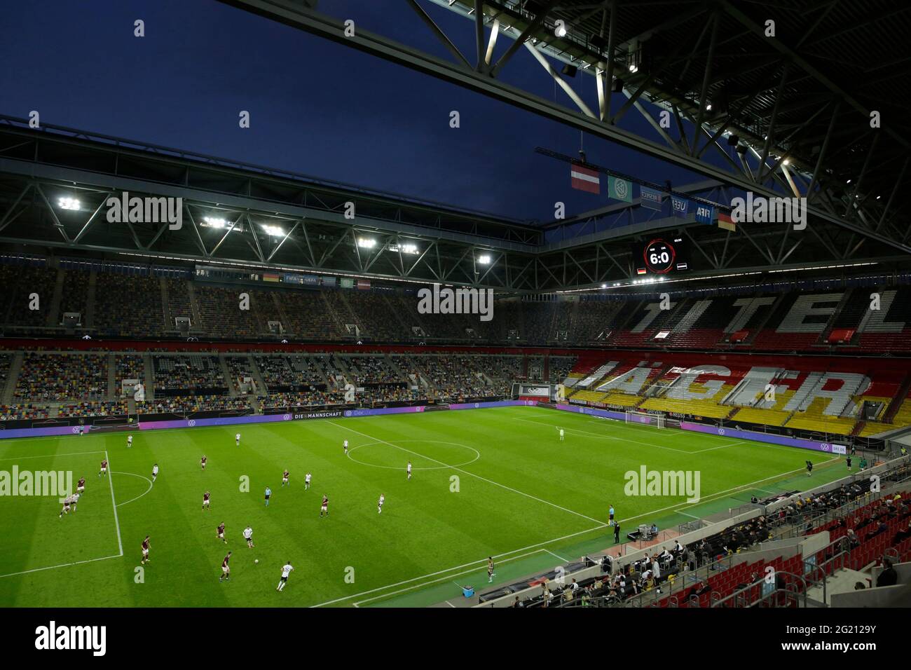 Football Football International Friendly Allemagne V Lettonie Merkur Spiel Arena Dusseldorf Allemagne 7 Juin 2021 Vue Generale Pendant Le Match Pool Via Reuters Thilo Schmuelgen Photo Stock Alamy
