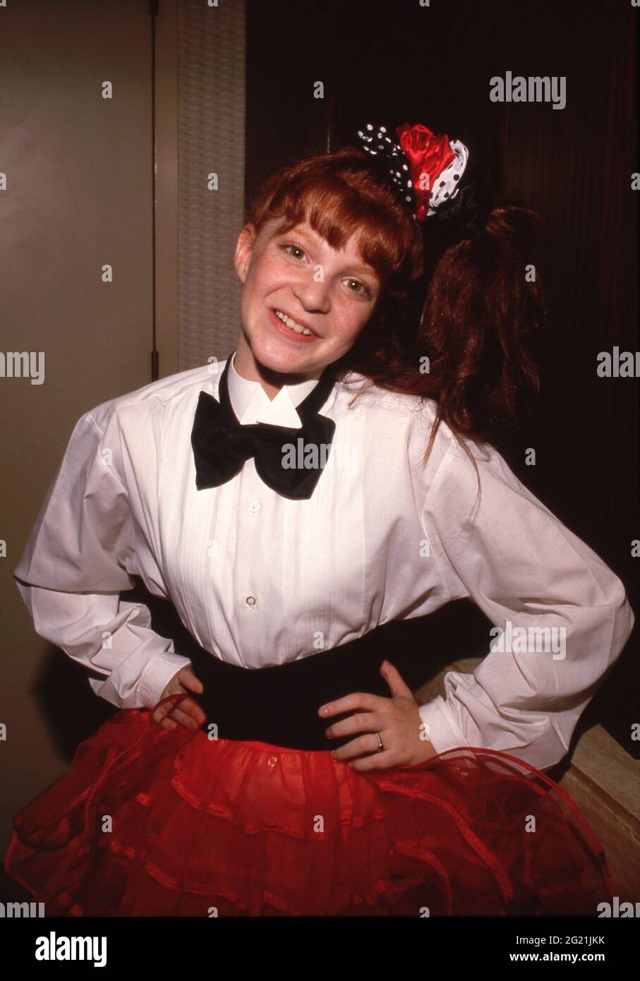 Emily Schulman Circa années 80 crédit: Ralph Dominguez/MediaPunch Banque D'Images