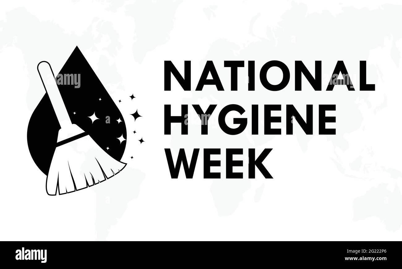 Concept de sensibilisation à la semaine nationale de l'hygiène observé