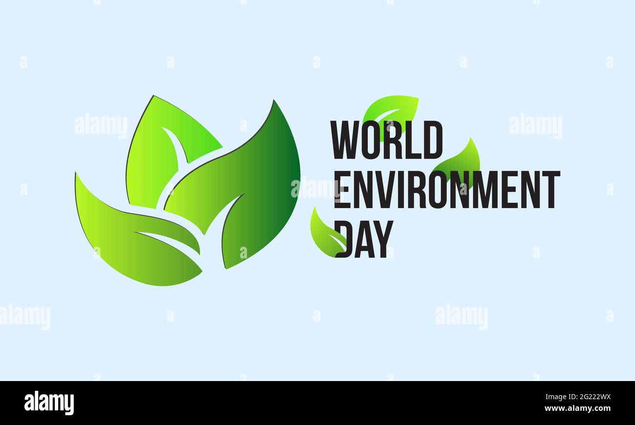 Illustration vectorielle de la Journée mondiale de l'environnement. Modèle de la journée de l'environnement pour les informations de fond, les bannières, les affiches et la campagne de sensibilisation aux cartes. Illustration de Vecteur