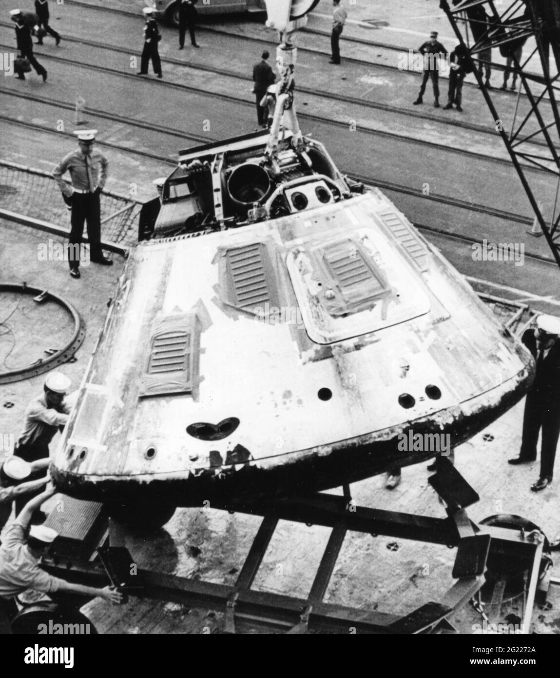 Aérospatiale / voyage dans l'espace, projet Apollo, 1961-1975, Apollo 7, 11.10.1968 - 22.10.1968, INFO-AUTORISATION-DROITS-SUPPLÉMENTAIRES-NON-DISPONIBLE Banque D'Images