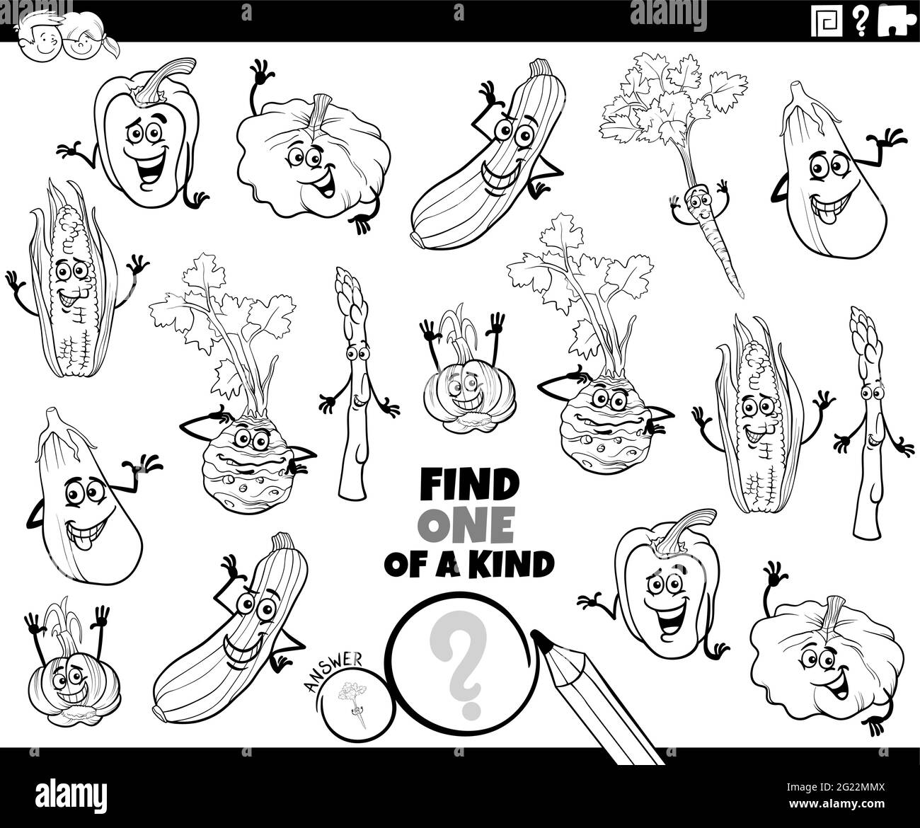 Black white cartoon illustration corn Banque d'images noir et blanc - Alamy Black white cartoon illustration corn Banque d'images noir et blanc - Alamy