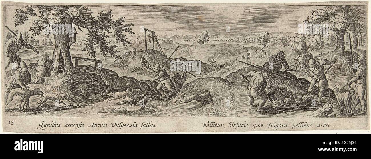 Lot 6 Cartes à Jouer Vintage Chasse Au Renard – Années 30-50 – Cheval Lévrier