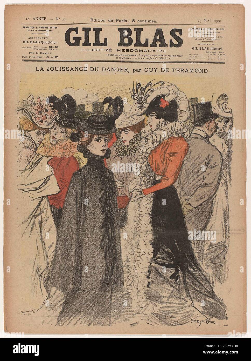 Femme chapeau paris 1900 Banque de photographies et d'images à haute  résolution - Alamy