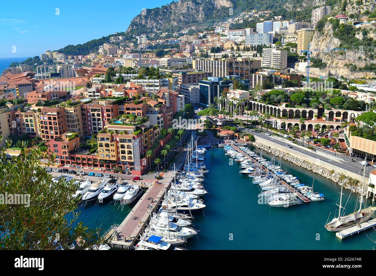 Vue de Monte Carlo Banque D'Images