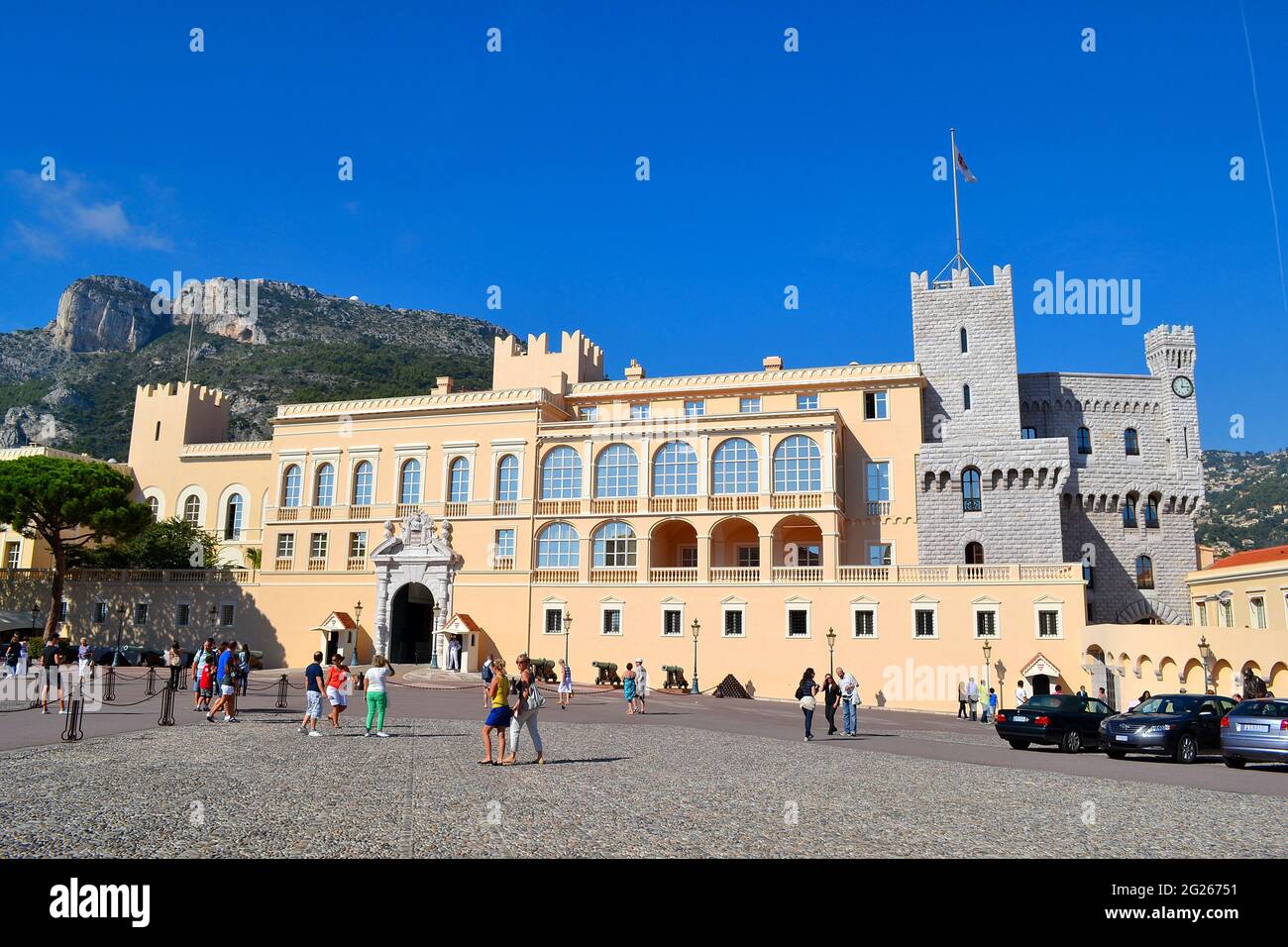 Vue de Monte Carlo Banque D'Images