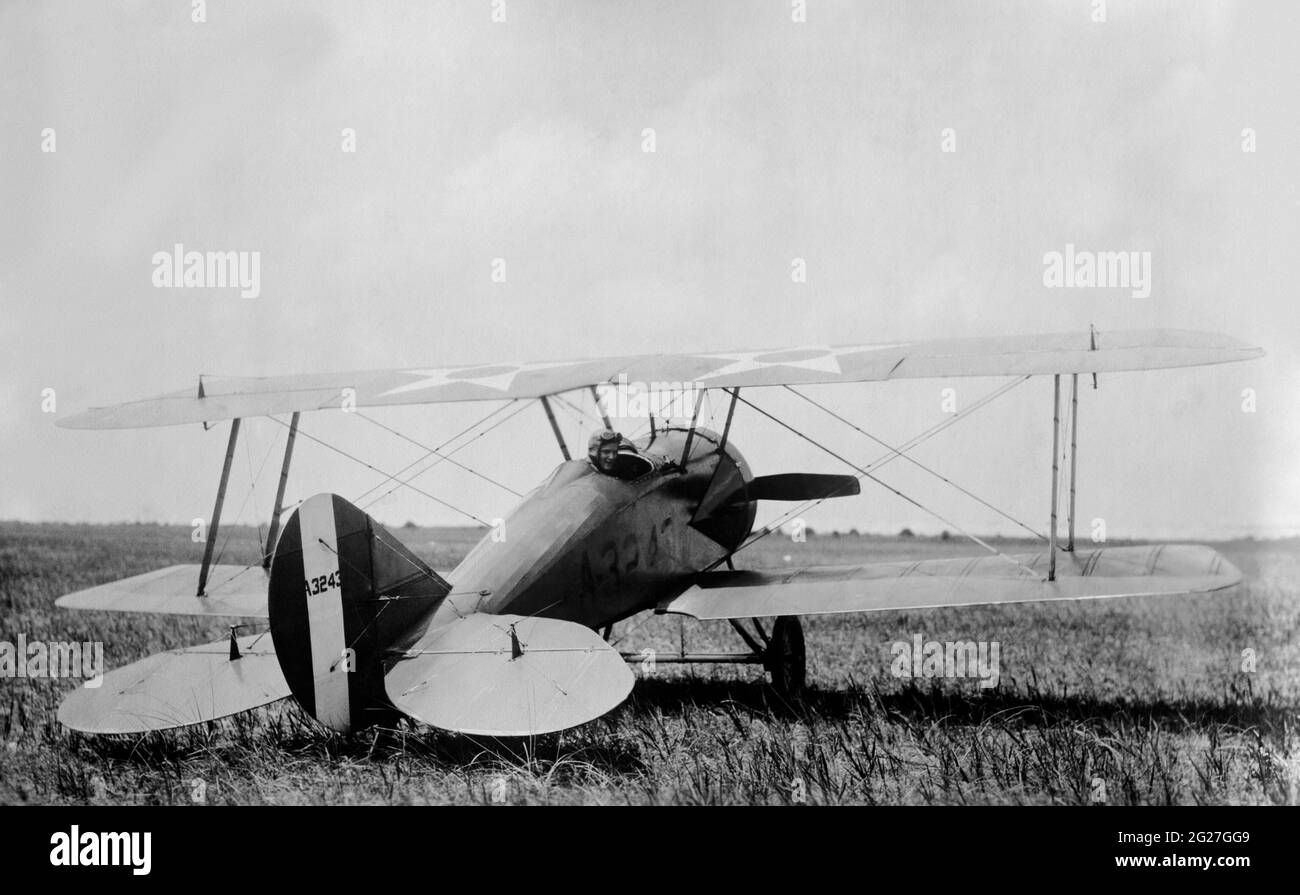 Un biplan scout marin pendant la première Guerre mondiale Banque D'Images