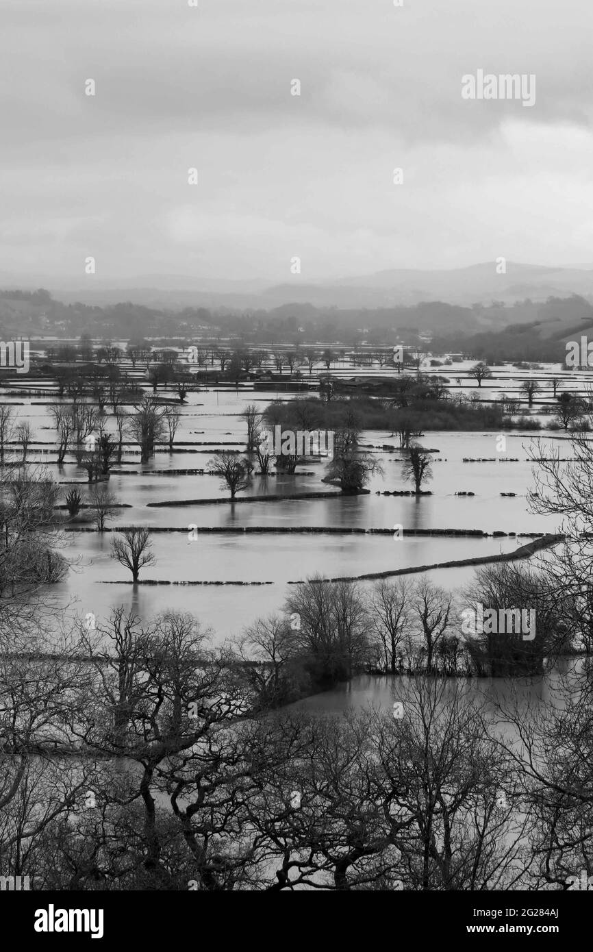 Paysages de l'ouest du pays de Galles Banque D'Images