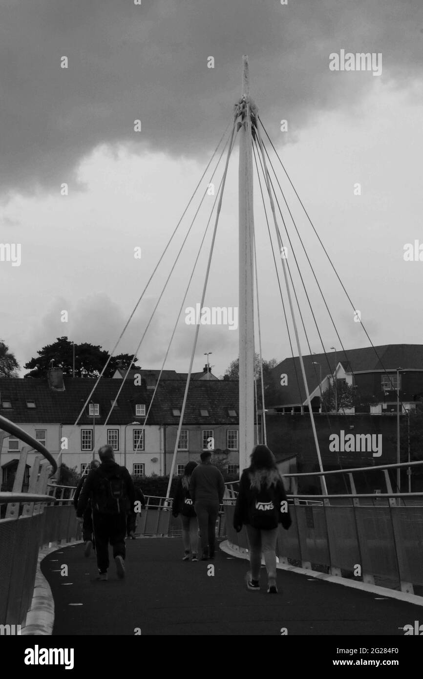 Paysages de l'ouest du pays de Galles Banque D'Images