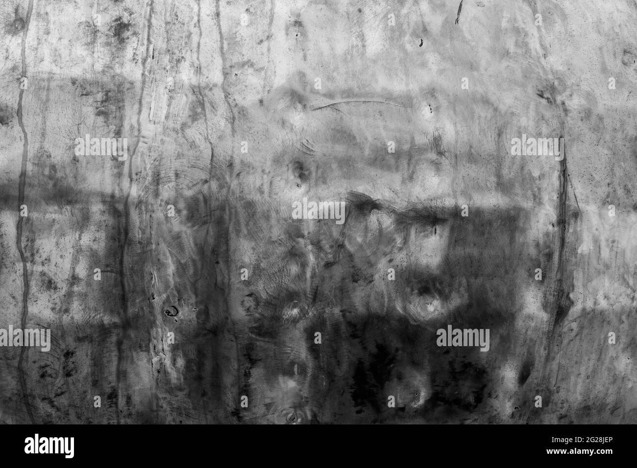 Surface en métal gris, arrière-plan, texture, côté du bateau. Banque D'Images