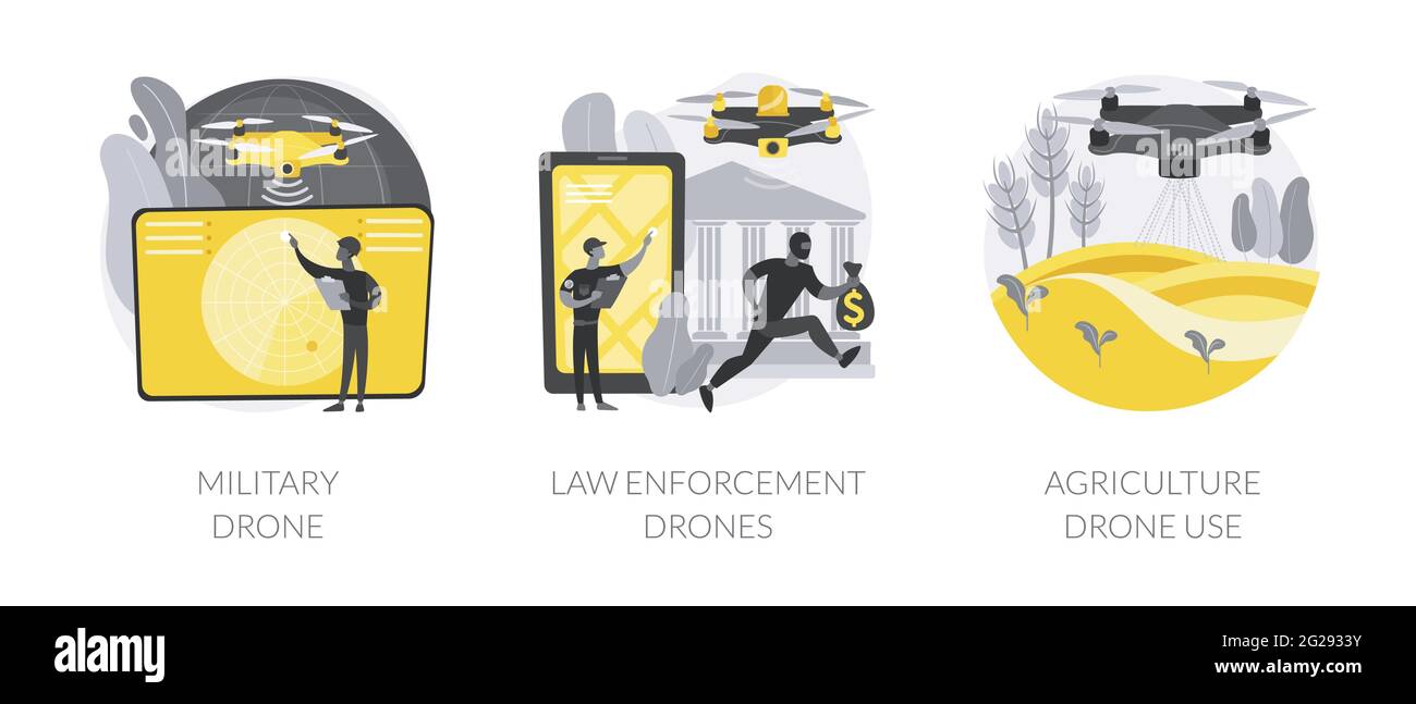 Illustrations vectorielles conceptuelles abstraites de la technologie aéronautique. Illustration de Vecteur