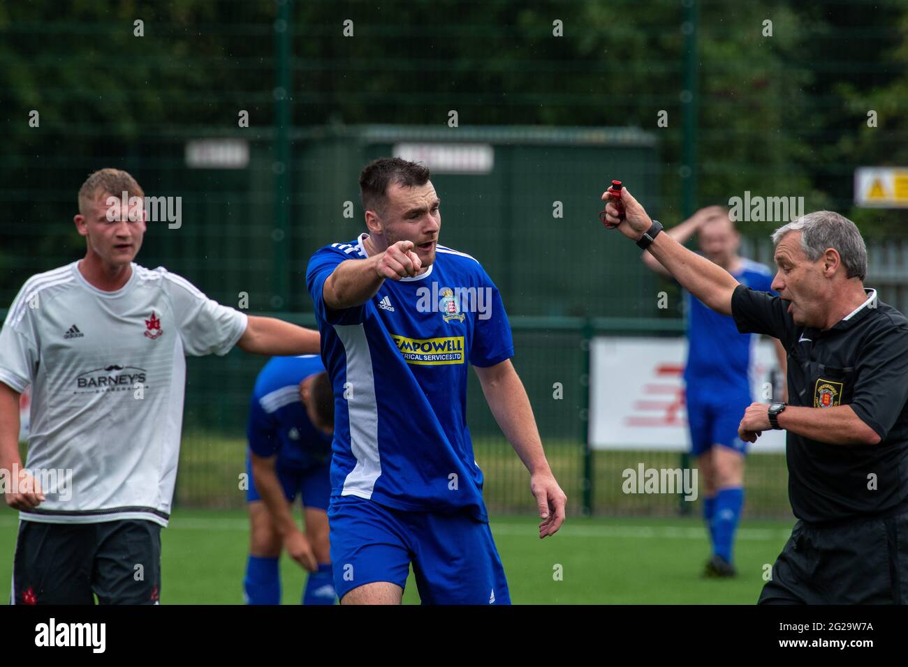 Hereford, Royaume-Uni. 15 août 2020. L'hôtel est idéal avant la saison entre le Hereford Lads Club et Littleton Banque D'Images