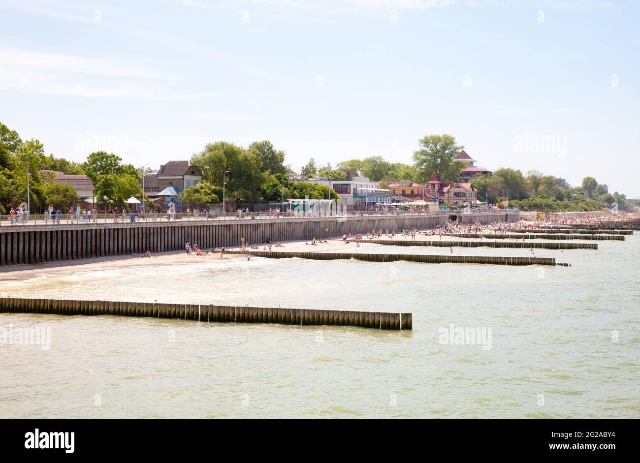 Zelenogradsk, Russie – 09 juin 2021 : vue de l’oblast de Zelenogradsk, Kaliningrad. Banque D'Images