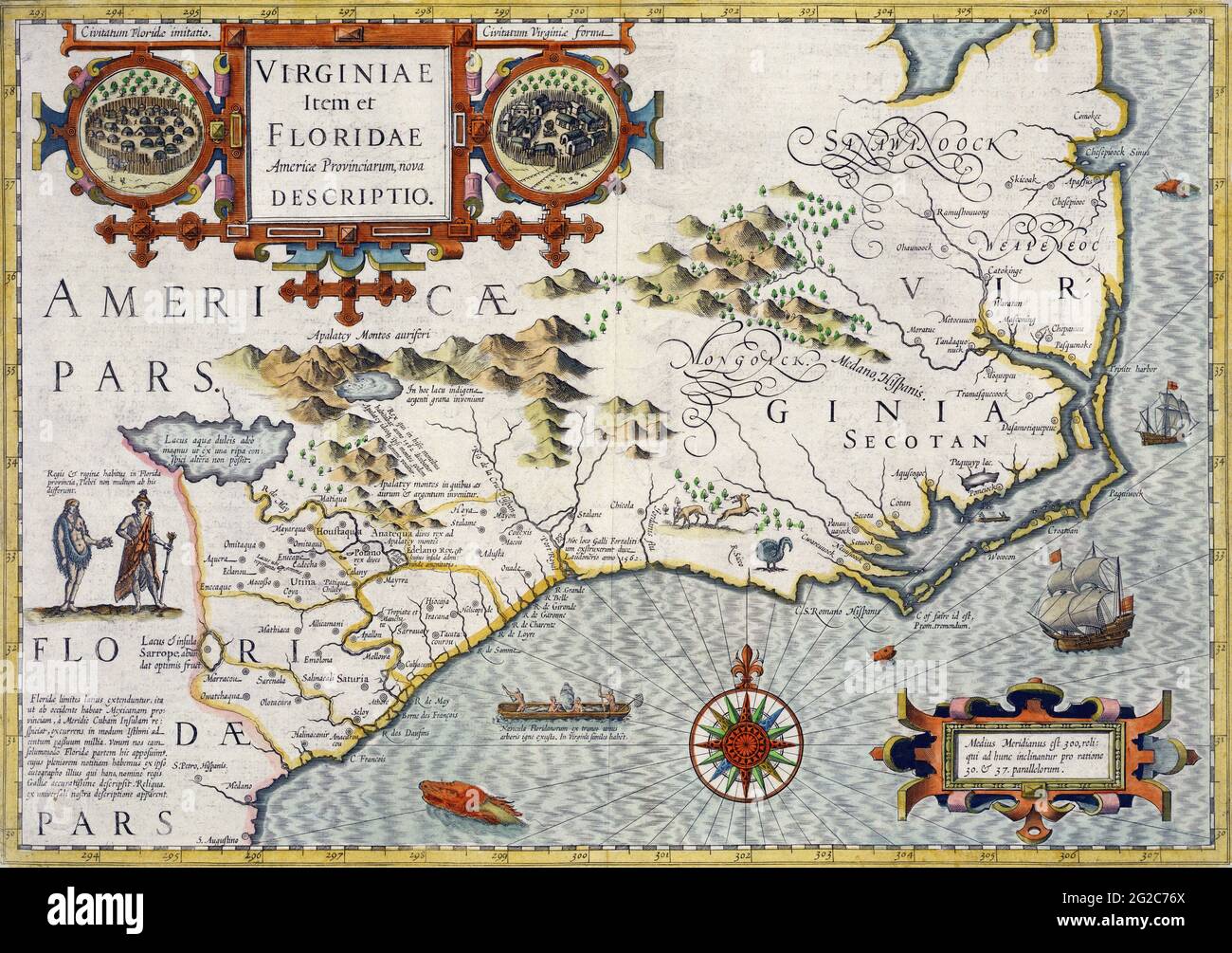 Caroline du Nord, Plan de Caroline du Nord, carte de Caroline du Nord, État de Caroline du Nord