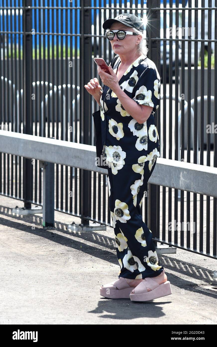 New York, NY, États-Unis. 9 juin 2021. Debbie Harry aux arrivées du Tribeca Festival déjeuner de bienvenue - 2021 Tribeca Festival, Pier 76, New York, NY 9 juin 2021. Crédit : Kristin Callahan/Everett Collection/Alay Live News Banque D'Images
